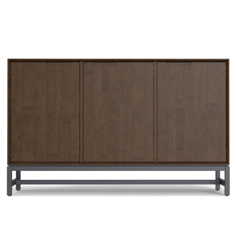 Simpli Home Banting Mid Century 3 Door Sideboard Buffet image number 3