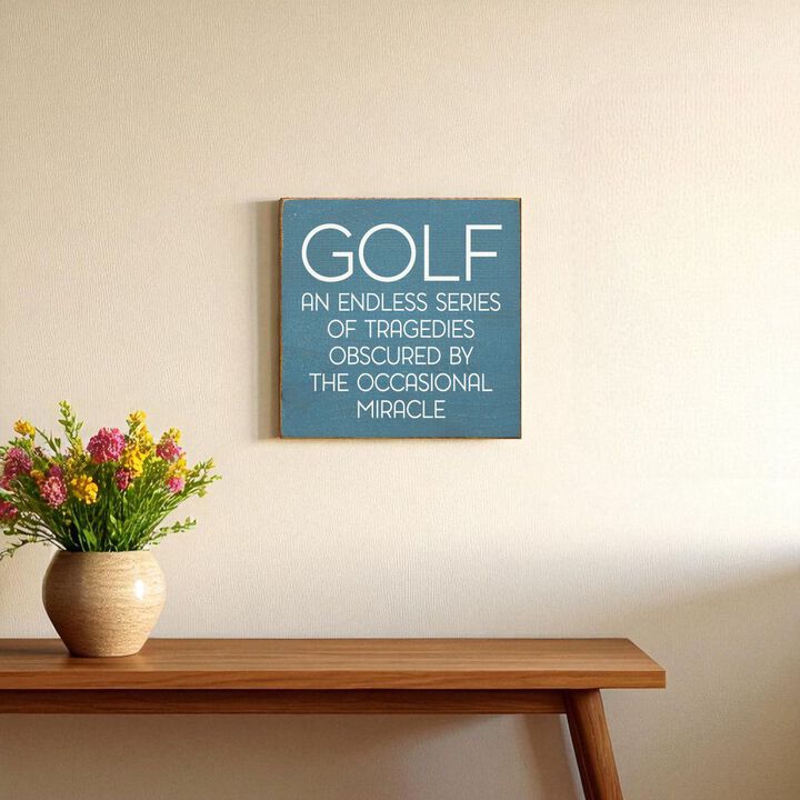 Golf Funny Wooden Sign Rustic Golf Wall Decor Gift for Golf Lovers