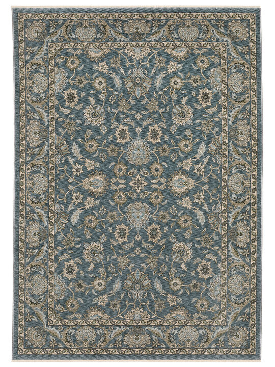 Aberdeen 3'3" x 5' Blue Rug