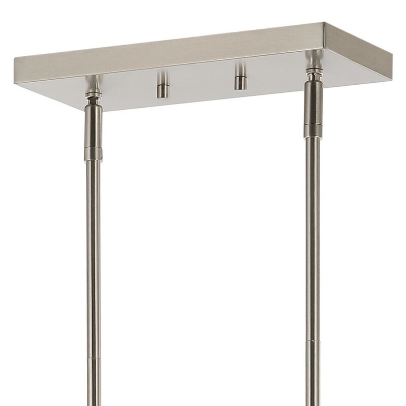 Julian Farmhouse Bohemian Iron/Glass Linear LED Pendant