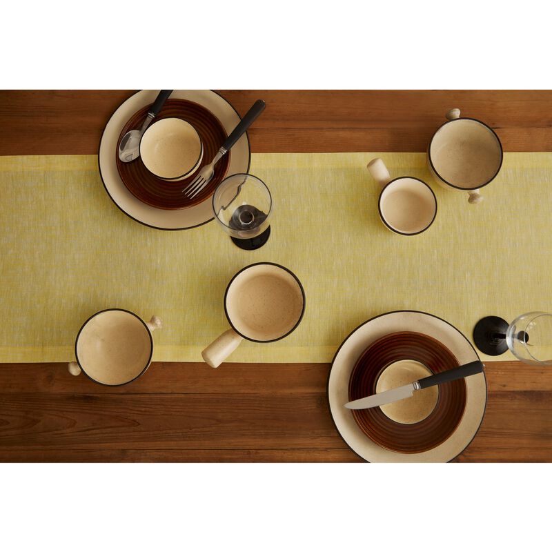 Christmas Linen Table Runner - Athena, Solino Home