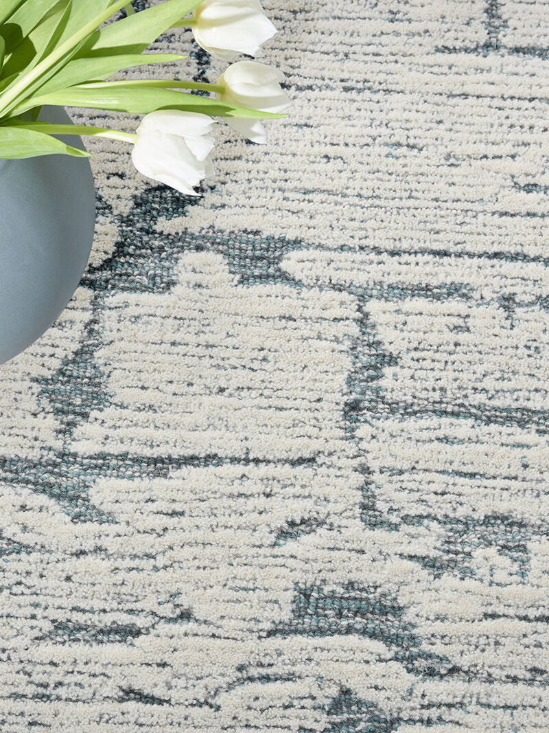 CK009 Sculptural SCL01 Teal 5'3" x 7'3" Rug image number 5