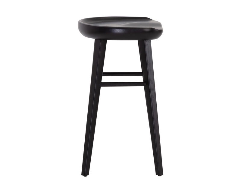 Dominic Black Counter Stool