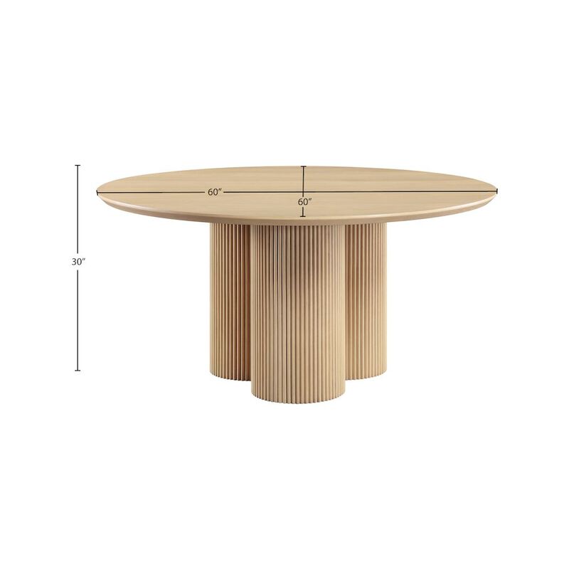 Meridian Furniture Simba Natural Dining Table