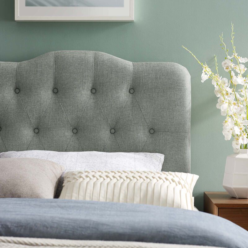 Modway - Annabel Twin Upholstered Fabric Headboard Gray