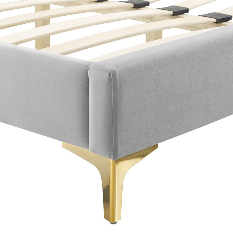 Modway Amber Platform, Twin, Light Gray image number 5