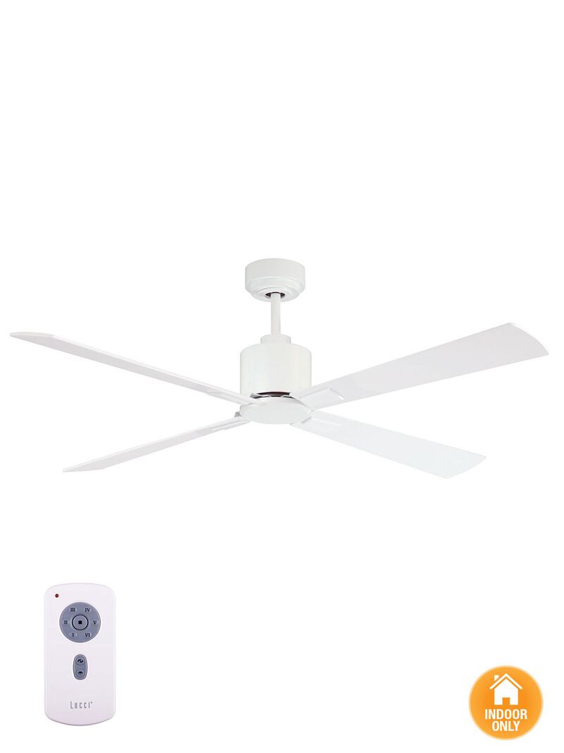 Lucci Air Climate 52" DC Ceiling Fan with Remote Control, Quiet High Airflow Fan image number 2