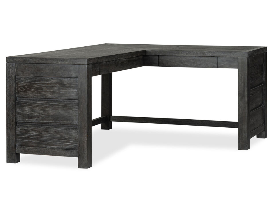 Plum Creek L-Desk in Black