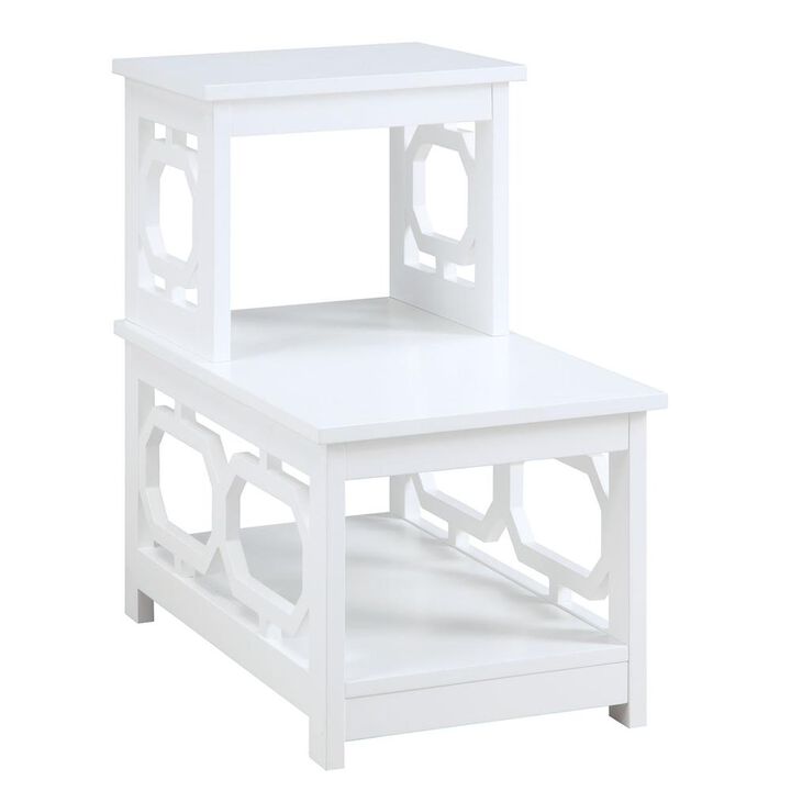 Convenience Concepts Omega 2 Step Chairside End Table*
