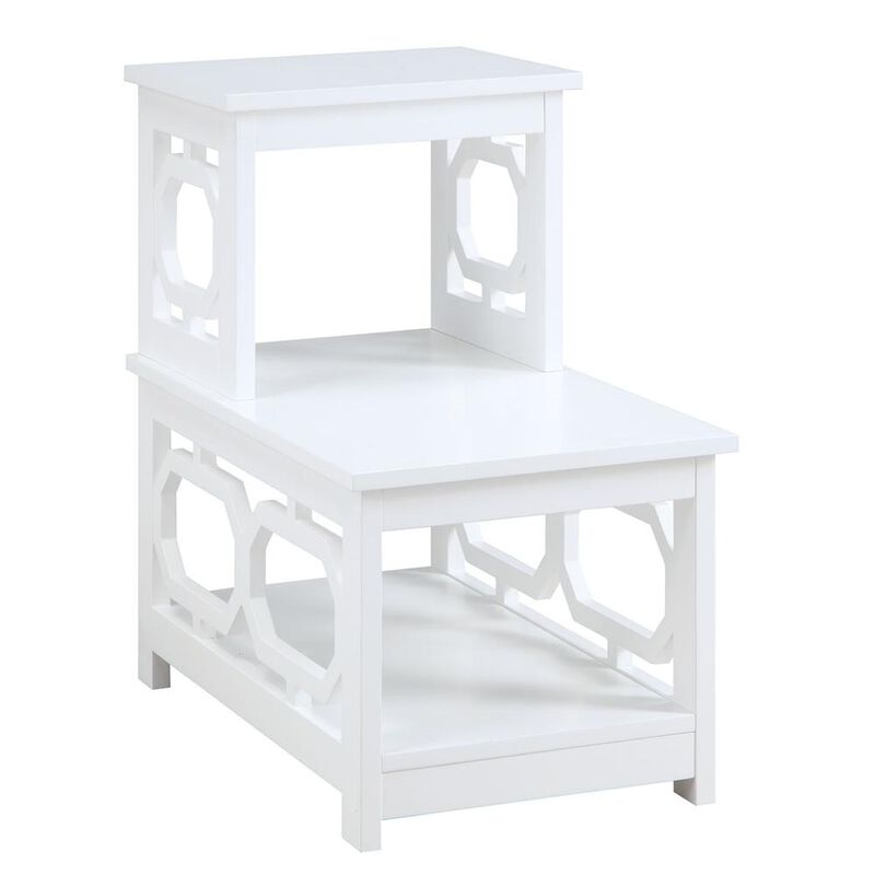 Convenience Concepts Omega 2 Step Chairside End Table*