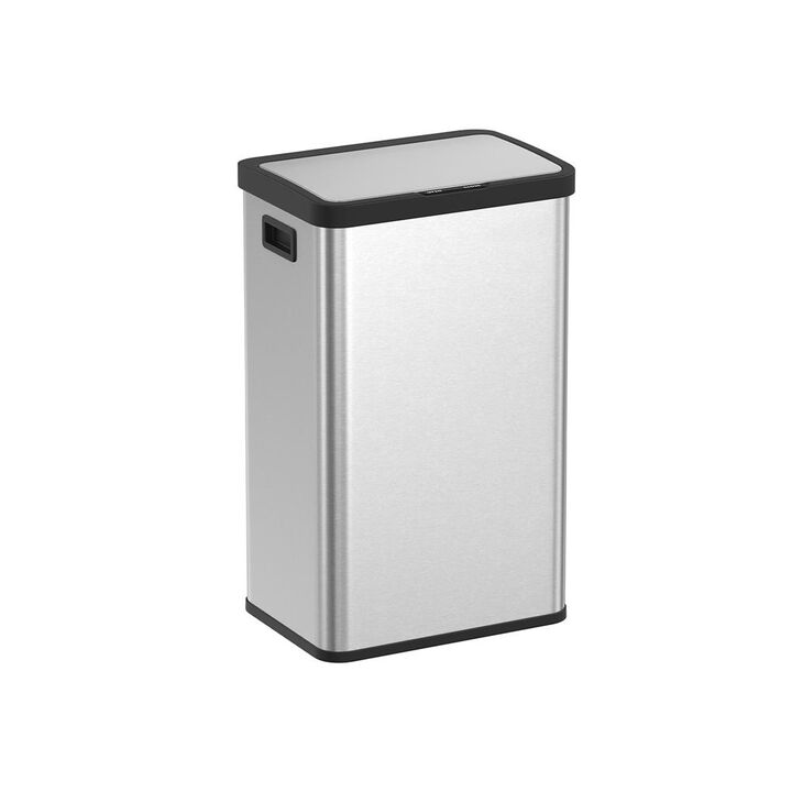 Motion Sensor 18-Gallon Trash Can for Hands-Free and Efficient Waste Management