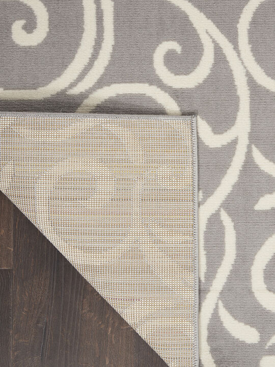 Grafix GRF19 Gray 3' x 5' Rug