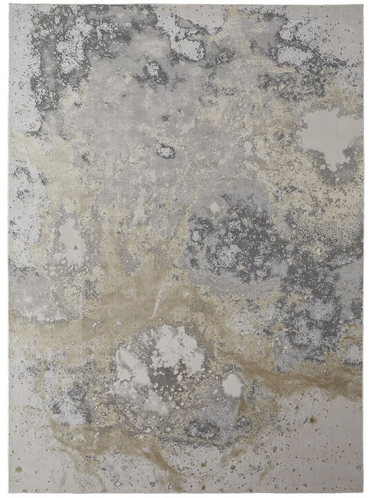 Astra 39L3F Gray/Gold/Ivory 1'8" x 2'10" Rug
