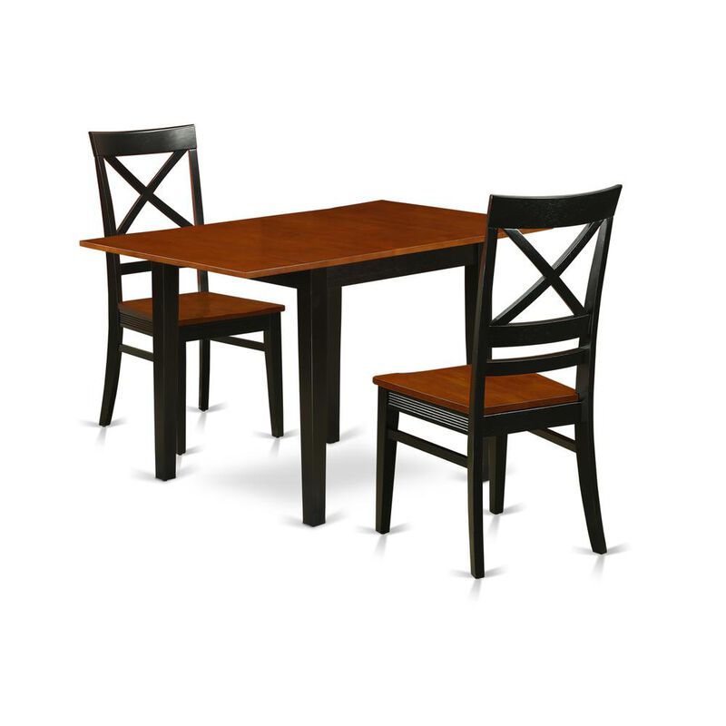 Dining Room Set Black & Cherry