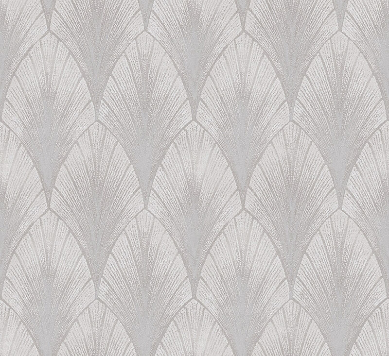 Bakal Pearl Art Deco Ogee Wallpaper image number 0