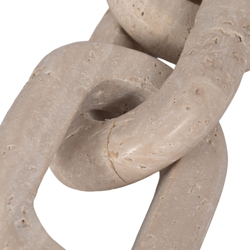 Travertine 3 Link Chain Decor image number 3