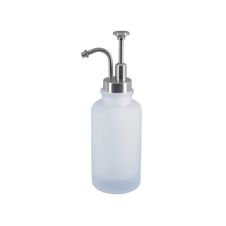 Spirella YOKO Dark Blue Glass Soap Dispenser