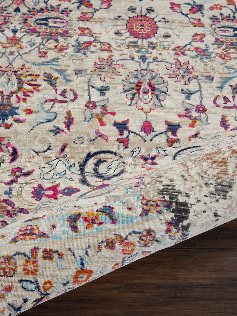 Vintage Kashan VKA02 Ivory 4'6" x 6'6" Rug