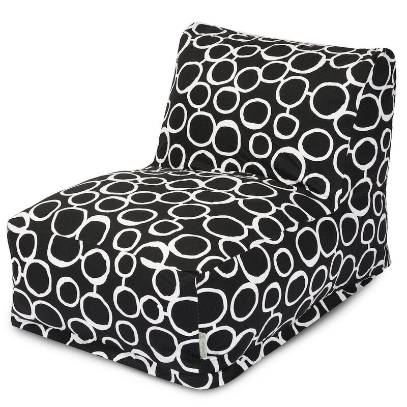 Majestic Home Goods Chair Lounger Fusion Black