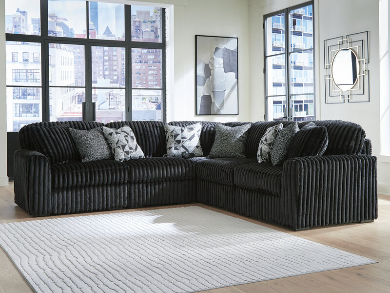 Midnight-Madness 5-Piece Sectional image number 1