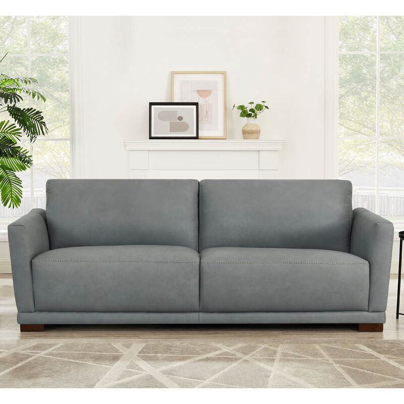 Mary Top Grain Leather Sofa