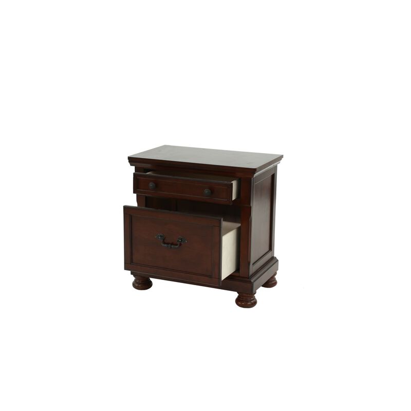 Streamdale Nightstand In Antique Cherry