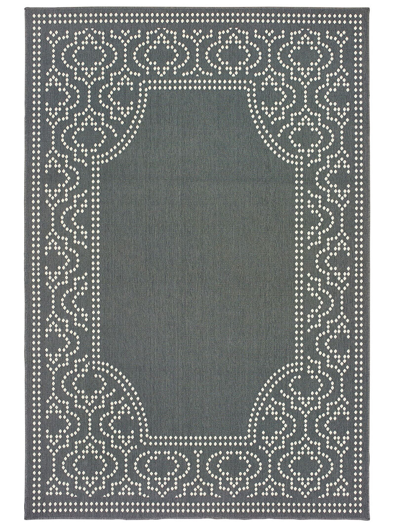 Marina 5'3" x 7'6" Grey Rug