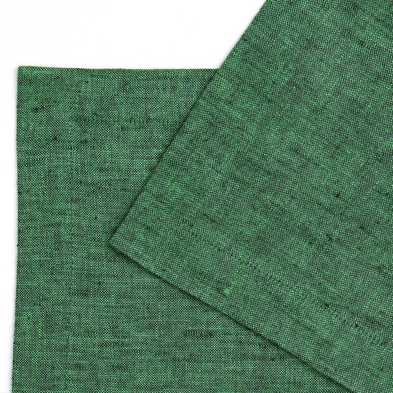 Solino Home Athena 100% Linen Placemats &ndash; Set of 4, 14 x 19 in, Machine Washable, Holiday and Everyday Dining