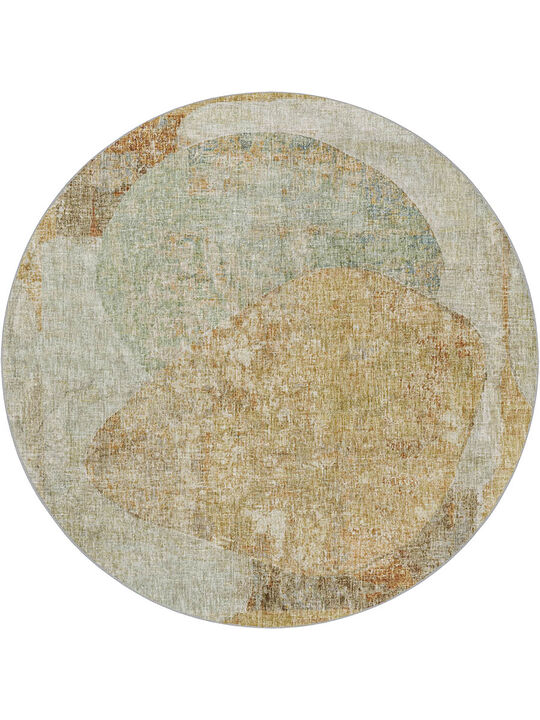 Boca BO11 Taupe 8' Round Rug