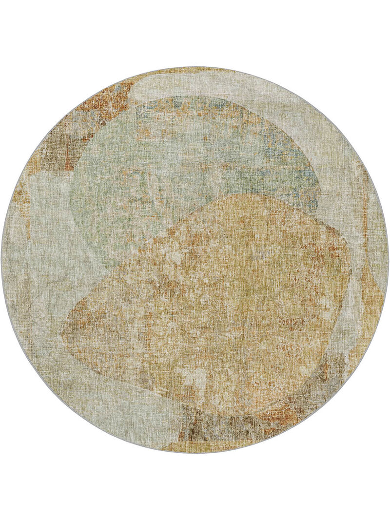 Boca BO11 Taupe 8' Round Rug