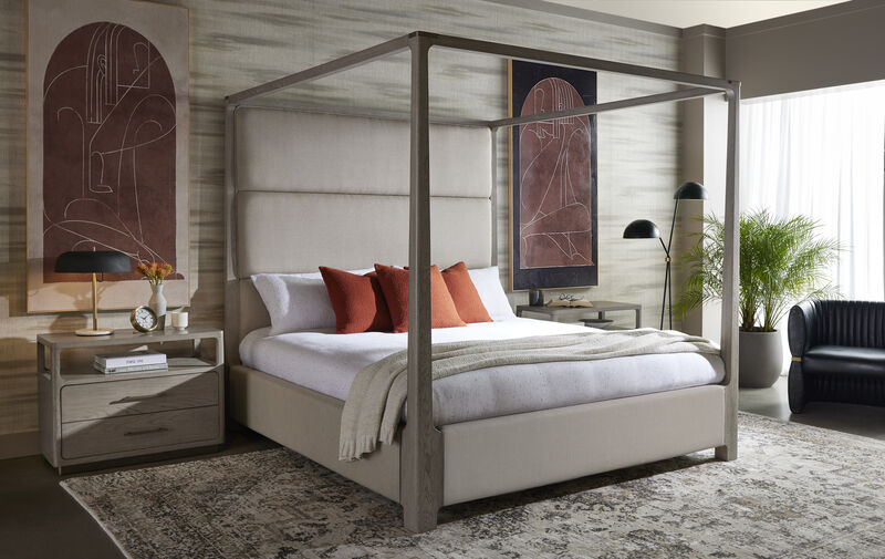 Redwood Grey Nightstand image number 6