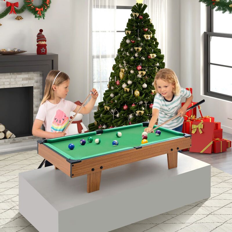 Multi Game Table with Foosball Pool Hockey and Table Tennis for Kids and Adults-Natural image number 1