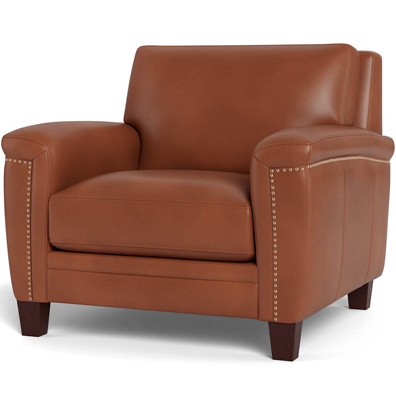 Sherwood Top Grain Leather Chair image number 2
