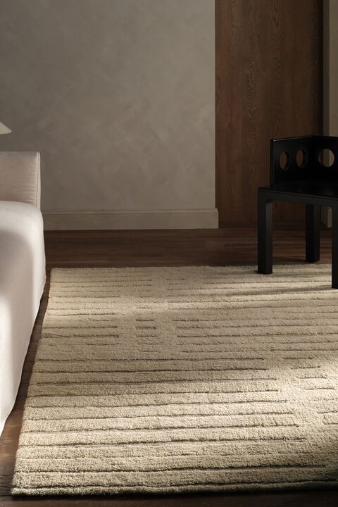 Aibel Vildan Parchment 6' x 9' Rug