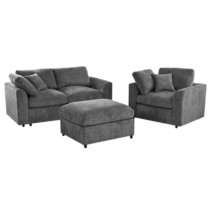 Samvus U-Style 3-Piece Modular Sofa Set