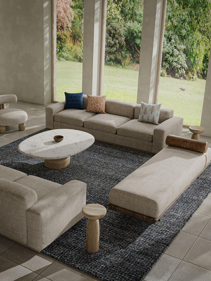Cosgrove CSG102 2'6" x 8' Runner Rug image number 1