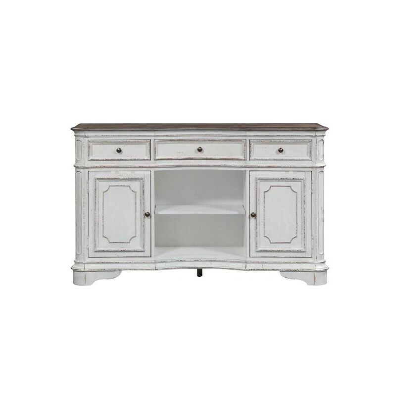 Liberty Furniture Magnolia Manor Server in Antique White image number 0