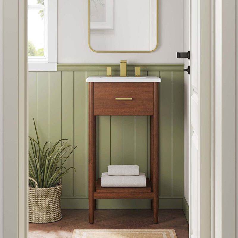 Zaire 18" Bathroom Vanity Cabinet (Sink Basin Not Included) image number 8