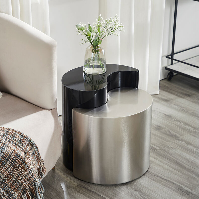 Durevique Yin-Yang End Table image number 6