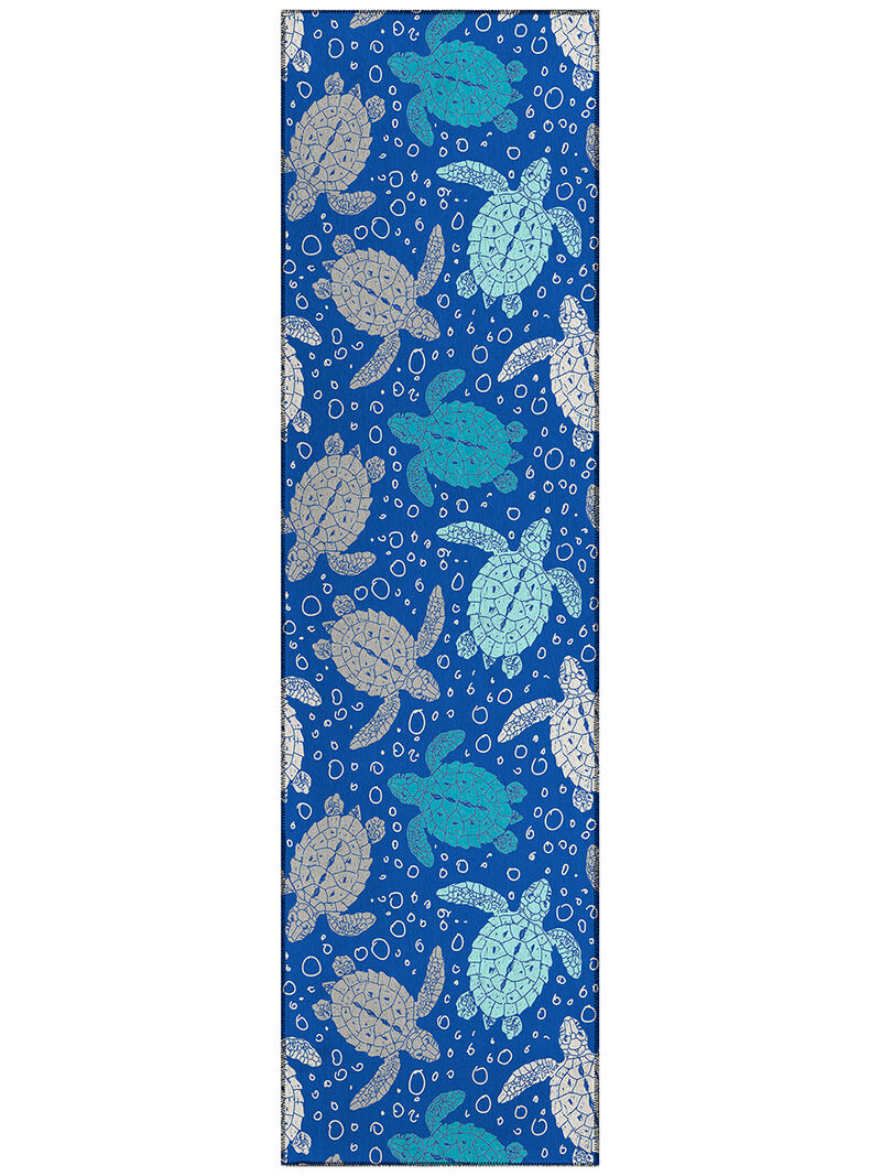 Seabreeze SZ13 Navy 2'3" x 7'6" Rug