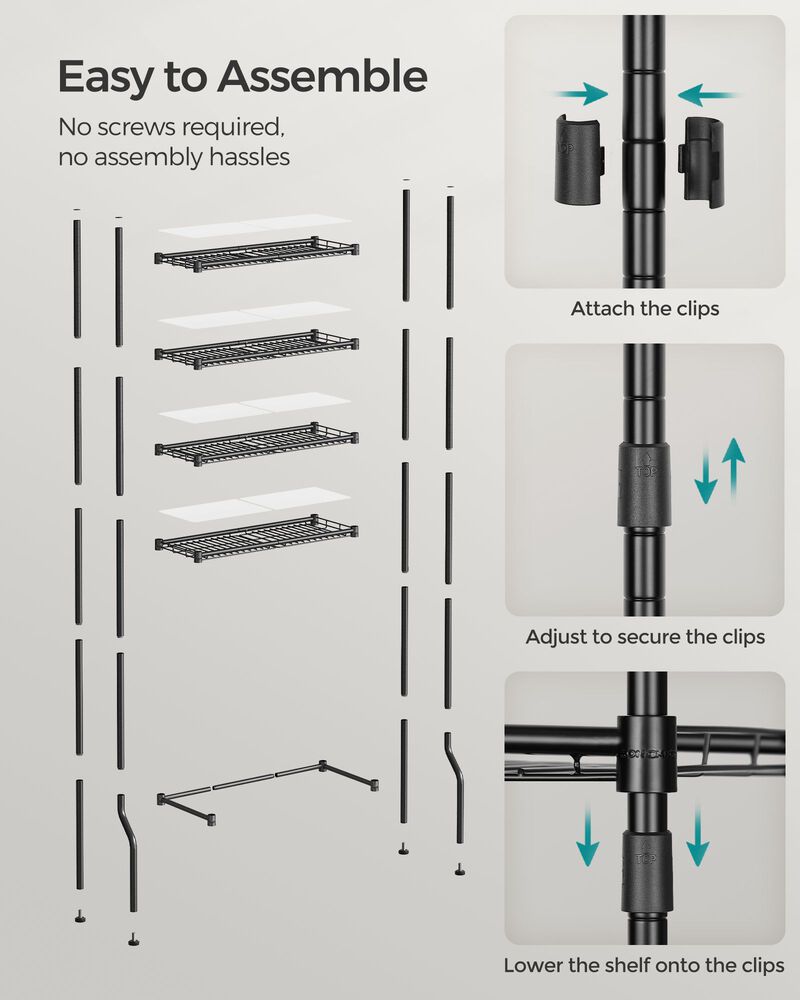 Bathroom Metal Storage Shelf: Durable and Stylish Solutions for Organized Bathrooms