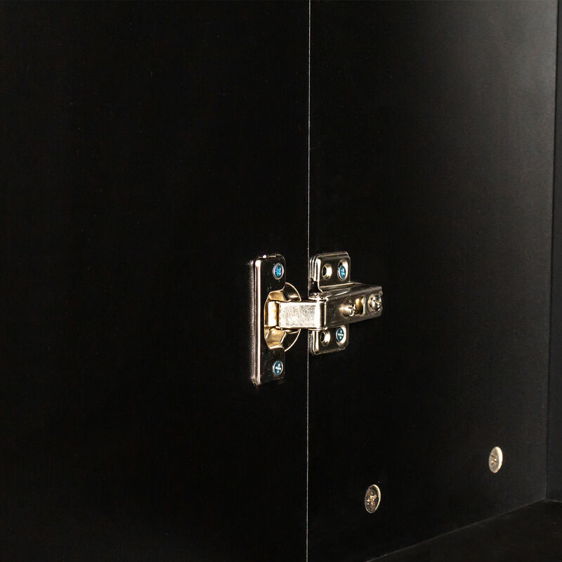 Streamdale Freestanding Kitchen Cabinet with Inadjustable Shelves