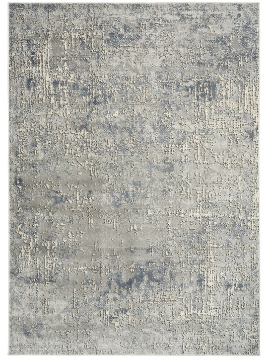 Quarry QUA17 Dark Gray 6' x 9' Rug