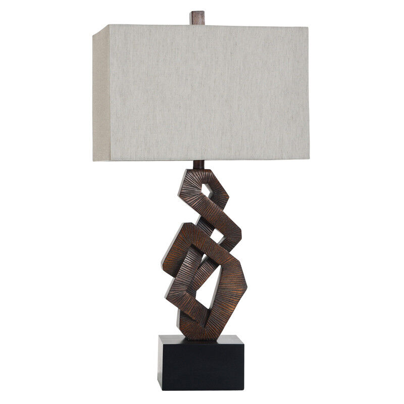 Bronze Cascade Table Lamp