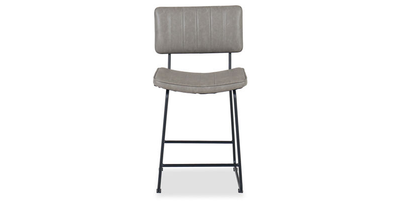 Tribeca 24" Commercial Grade Counter Stool in Gray image number 0