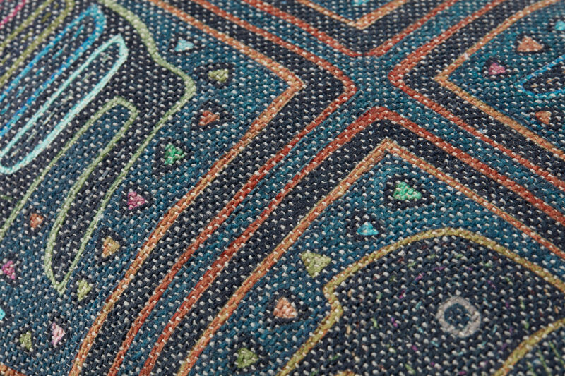 PLL0105 Lagoon/Multi 13''x21'' Poly Pillow