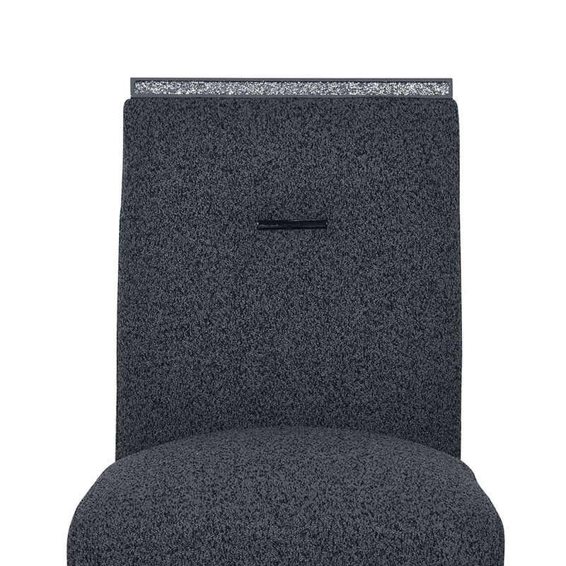 Monaco Dark Grey Bar Stools Set of 2 image number 3