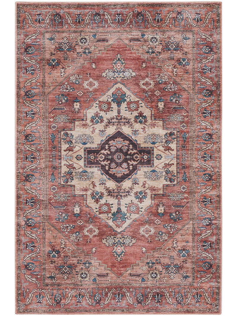 Grand Washables GRW03 Rust/Multicolor 5'3" x 7'3" Rug image number 0