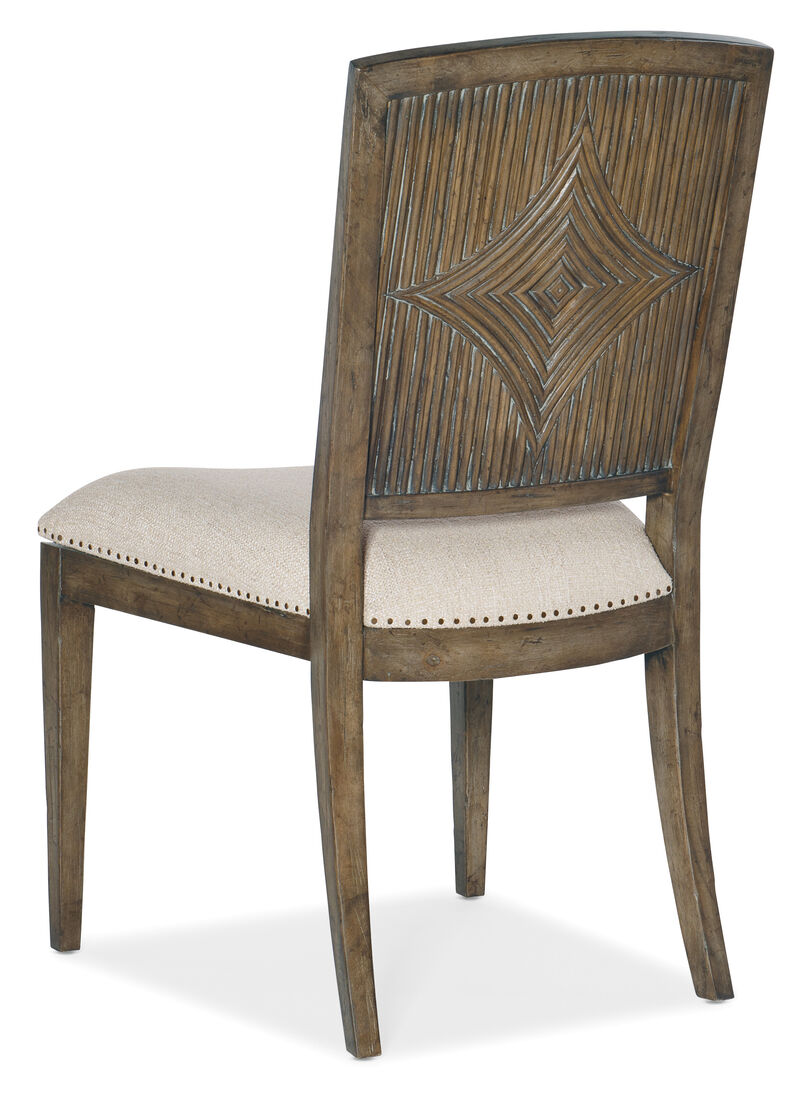 Sundance Carved Back Side Chair