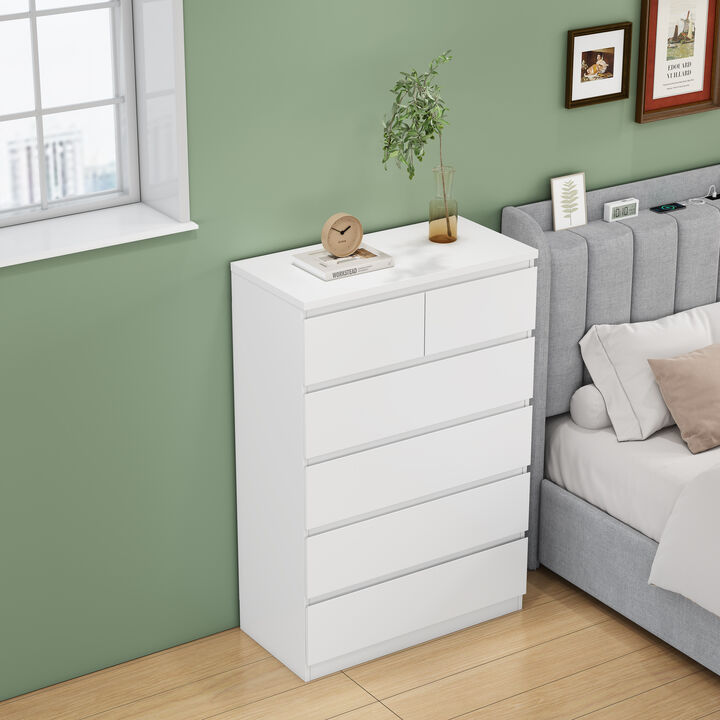 Glalob 2+4 Drawer Dresser